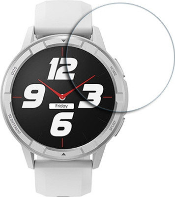 SOMTONE Edge To Edge Tempered Glass for DIZO Watch R Talk Go 1.39 INCH SMARTWATCH SCREEN GUARD(Pack of 1)