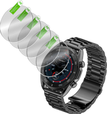 daffin Edge To Edge Tempered Glass for Fire Boltt Spectre SMARTWATCH(Pack of 5)