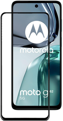 ROYALBASE Edge To Edge Tempered Glass for MOTOROLA G62 5G,MOTO G62 5G ,MOTOROLA MOTO G62 5G(Pack of 1)