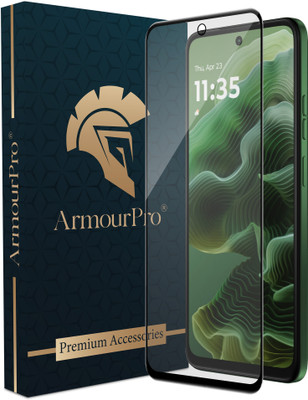 ArmourPro Edge To Edge Tempered Glass for Motorola G35 5G, Motorola G35, Moto G35 5G, Moto G35, Matte Finish Glass(Pack of 1)