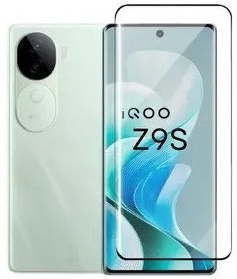 KWINE CASE Edge To Edge Tempered Glass for iQOO Z9s(Pack of 1)