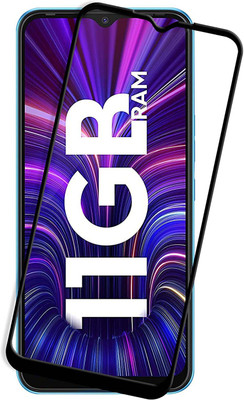 O2MG Edge To Edge Tempered Glass for Tecno Spark 9(Pack of 1)