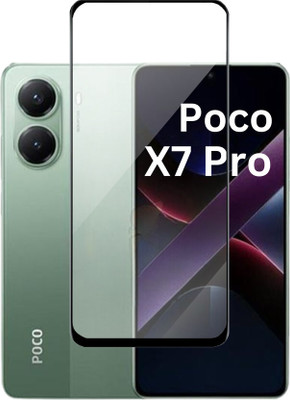 DMJHP Edge To Edge Tempered Glass for Poco X7 Pro 5G(Pack of 1)