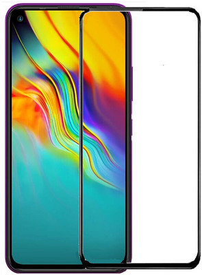 GORILLA Extra Strong Premium Edge To Edge Tempered Glass for Infinix Hot 9(Pack of 1)