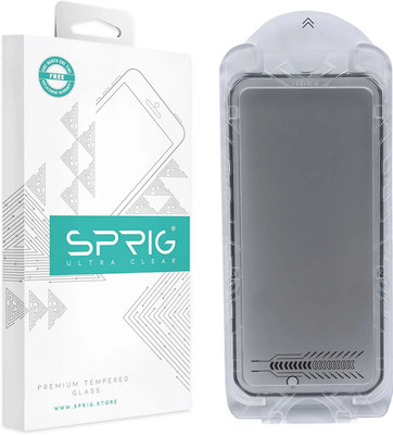 Sprig Edge To Edge Tempered Glass for Apple iPhone 16, iPhone 16(Pack of 1)
