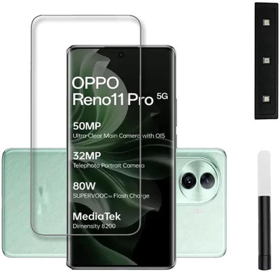 O2MG Edge To Edge Tempered Glass for Motorola Edge 50 Ultra, Moto Edge 50 Ultra(Pack of 1)