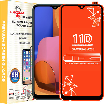 Laxdom Edge To Edge Tempered Glass for SAMSUNG GALAXY A20S(Pack of 1)