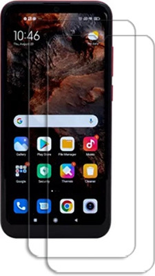 SOMTONE Edge To Edge Tempered Glass for LAVA Z93P TEMPERED GUARD FRONTP2(Pack of 2)