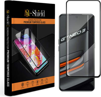 MS-Shield Edge To Edge Tempered Glass for Realme GT Neo 3(Pack of 1)