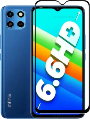 BRENZZ Edge To Edge Tempered Glass for Infinix Smart 6 HD(Pack of 1)