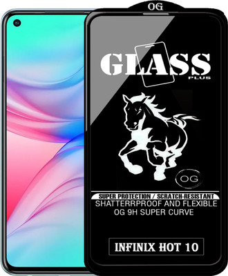 Rofix star Edge To Edge Tempered Glass for INFINIX HOT 10(Pack of 1)
