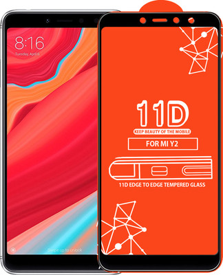 Qyist Edge To Edge Tempered Glass for Mi Redmi Y2(Pack of 1)