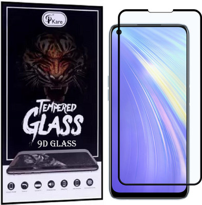 iKare Edge To Edge Tempered Glass for Realme 6(Pack of 1)