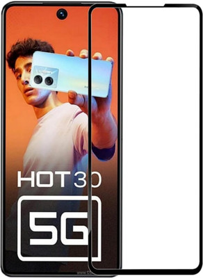 Flipkart SmartBuy Edge To Edge Tempered Glass for Infinix HOT 30 5G(Pack of 1)