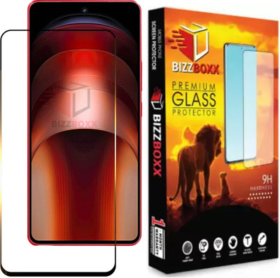 BizzBoxx Edge To Edge Tempered Glass for iQOO Neo9 Pro 5G, iQOO Neo9 Pro, Neo9 Pro 5G, Neo 9 Pro, tempered glass, gorilla glass, screen guard, temper glass(Pack of 1)