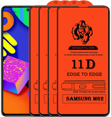 NaturalBuy Edge To Edge Tempered Glass for Samsung Galaxy M62(Anti-Scratch Technology: The surface is treated with an anti-scratch coating to prevent scuffs and scratches from daily use-Pack of 4)(Pack of 4) NaturalBuy Edge To Edge Tempered Glass for Samsung Galaxy M62(Anti-Scratch Technology: The surface is treated with an anti-scratch coating to prevent scuffs and scratches from daily use-Pack of 4)(Pack of 4)
