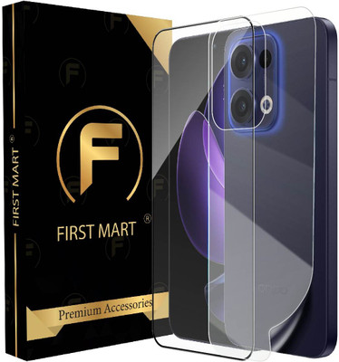 FIRST MART Edge To Edge Tempered Glass for Oppo Reno 13 5G, Oppo Reno 13, Reno 13 5G, OG Glass and Back Screen Guard(Pack of 2)