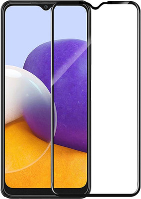 DMJHP Edge To Edge Tempered Glass for Samsung Galaxy M13 4G(Pack of 1)