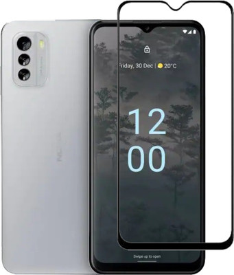 BRENZZ Edge To Edge Tempered Glass for NOKIA G60 5G, Nokia G60(Pack of 1)