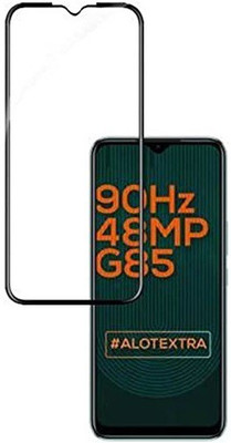 O2MG Edge To Edge Tempered Glass for Infinix Smart 6 HD(Pack of 1)