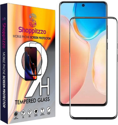 Shoppitzzo Edge To Edge Tempered Glass for OnePlus 10R,Reno 8 Pro,realme GT Neo 3/*DuraGlass*Tempered Glass/Full Screen Coverage-Edge to Edge/9H(Pack of 1)