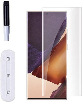 A-Allin1 Edge To Edge Tempered Glass for Samsung Galaxy Note 20, UV Temper Glass Full HD Quality Edge to Edge Coverage(Pack of 1)