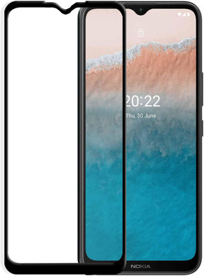 HUPSHY Edge To Edge Tempered Glass for Nokia C21 Plus(Pack of 1)