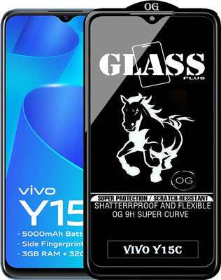 PFOAM Edge To Edge Tempered Glass for VIVO Y15C(Pack of 1)