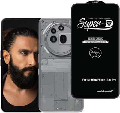 Mersal Edge To Edge Tempered Glass for Nothig Phone 3a Pro 5g(Pack of 1)