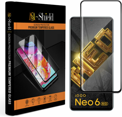 MS-Shield Edge To Edge Tempered Glass for iQOO Neo 6 5G(Pack of 1)