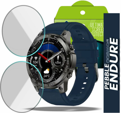 KANCHA Edge To Edge Tempered Glass for PEBBLE COSMOS ENDURE(Pack of 2)