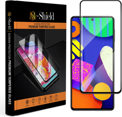 MS-Shield Edge To Edge Tempered Glass for Samsung Galaxy F62(Pack of 1)