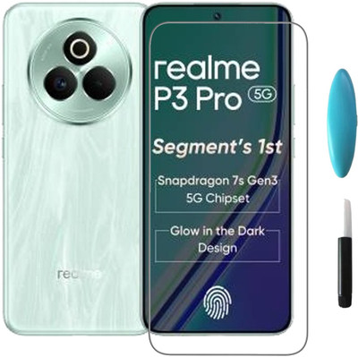 Hyper Edge To Edge Tempered Glass for Realme P3 Pro 5G(Pack of 1)