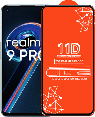 Qyist Edge To Edge Tempered Glass for Realme 9 Pro 5G(Pack of 1)