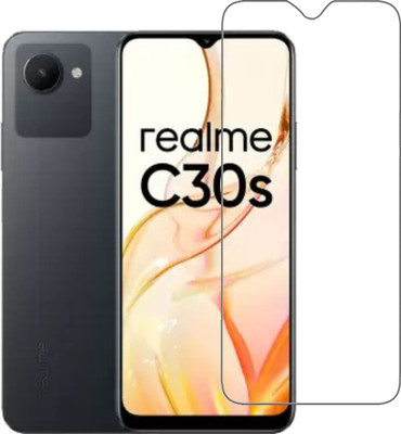 AKSHUD Tempered Glass Guard for realme C30s(Pack of 1)