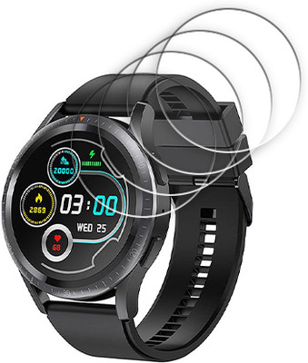 ARBAN Edge To Edge Tempered Glass for itel Smartwatch 1GS 1.32 inch SMARTWATCH SCREEN GUARD(Pack of 4)