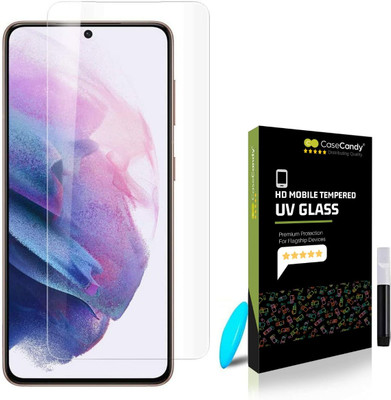 CaseCandy Edge To Edge Tempered Glass for Samsung S21 Plus, Samsung Plus S21, Samsung Galaxy S21 Plus(Pack of 1)