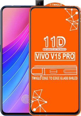 TWIGLO Edge To Edge Tempered Glass for VIVO V15 PRO(Pack of 1)
