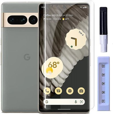 OneTech Edge To Edge Tempered Glass for Google Pixel 6 Pro 5G / Pixel 7 Pro 5G 9H Hardness, UV Screen Protector(Pack of 1)