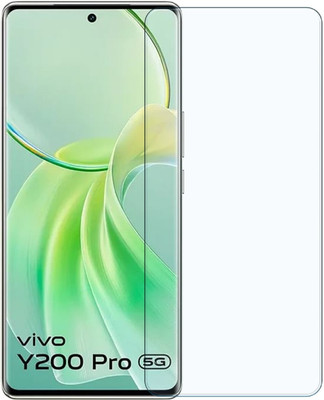 iKare Edge To Edge Tempered Glass for vivo Y200 Pro 5G(Pack of 1)
