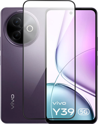 Artistque Edge To Edge Tempered Glass for Vivo Y39 5G(Pack of 1)