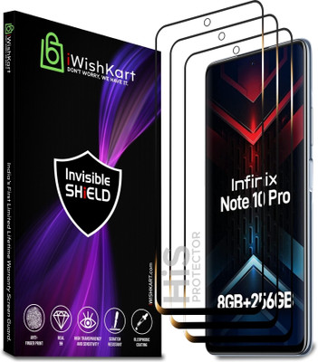 iWishKart Edge To Edge Tempered Glass for Infinix Note 10 Pro, Infinix Note 10 / Note 11 Pro, Tecno Pova 2 / Pova 3 5G(Pack of 3)