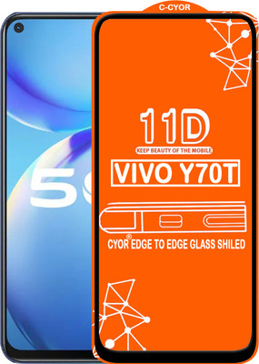 CYOR Edge To Edge Tempered Glass for VIVO Y70T(Pack of 1)