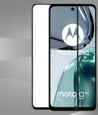 vmt stock Edge To Edge Tempered Glass for MOTOROLA G62 5G(Pack of 1)