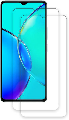 SOMTONE Edge To Edge Tempered Glass for vivo Y52t TEMPERED GUARD FRONTP2(Pack of 2)