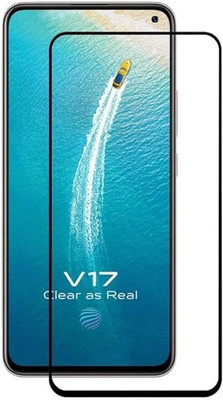 DRYLBEET CASE Edge To Edge Tempered Glass for Vivo V17(Pack of 1)