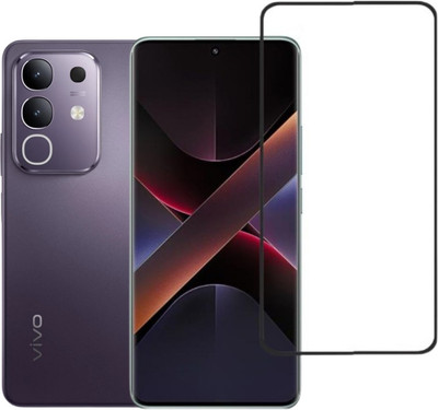 Kartuce Edge To Edge Tempered Glass for Vivo T4x 5G(Pack of 1)