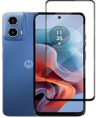 O2MG Edge To Edge Tempered Glass for Motorola G45 5G, Moto G45 5G(Pack of 1)