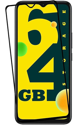 9H Edge To Edge Tempered Glass for Infinix Smart 6-Advanced HD+ Screen Protector with Easy Installation(Pack of 1)
