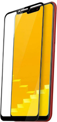 HQ Protection Edge To Edge Tempered Glass for OPPO A5, Oppo A3s, Realme 2, Realme C1, Realme C1(Pack of 1)